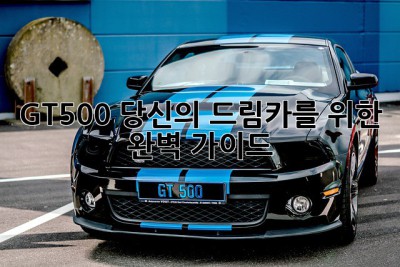 GT500: 당신의 드림카를 위한 완벽 가이드