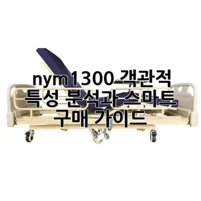ny(m)-1300: 객관적 특성 분석과 스마트 구매 가이드