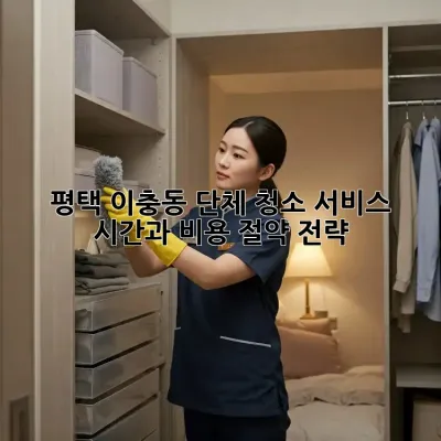 평택 이충동 단체 청소 서비스: 시간과 비용 절약 전략